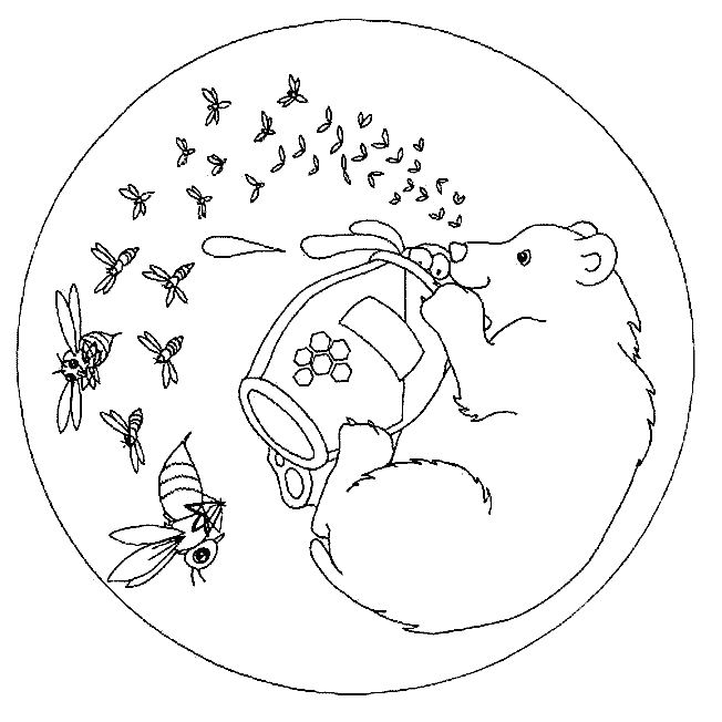 Plansa de colorat cu Amestecate 32 124